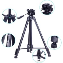 Puluz Yunteng Vct-590 Alüminyum Tripod  - Siyah (Yurt Dışından)