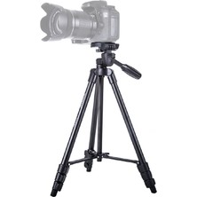 Puluz Yunteng Vct-521 Alüminyum Alaşımlı Tripod  - Siyah (Yurt Dışından)