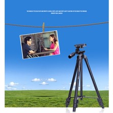 Puluz Yunteng Vct-520 Alüminyum Alaşımlı Tripod  - Siyah (Yurt Dışından)