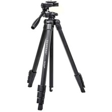 Puluz Yunteng Vct-618 Alüminyum Tripod - Siyah (Yurt Dışından)