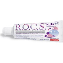 Rocs Kids Balon Sakızı Tadında Diş Macunu 45G (4-7 Yaş)