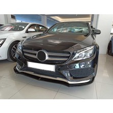 Bavyera Mercedes W205 2015-2018 C Serısı Ön Lıp Brabus  - Pıano Black (Parlak)