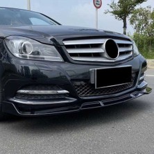 Bavyera Mercedes W204 2007-2014 Ön Lıp Brabus  - Pıano Black (Parlak) (Amg)