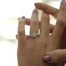 By Golden House Pırlanta Baget Yüzük