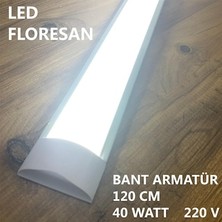 MB 6 Adet LED Yatay Bant Armatür 40 Watt 120CM Beyaz Kalite