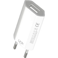 Linktech C402 Lightning iPhone Uyumlu Şarj Cihazı ve Kablosu