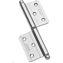 Nobel Oval Cerman Yönsüz Menteşe 2 mm x 10 cm Saten