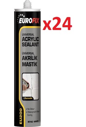 Eurofix Akrilik Mastik 450 gr (1 Koli - 24 Adet)