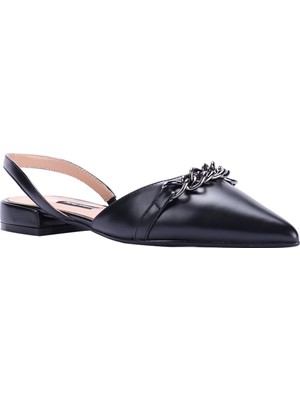 Nine West Geava 2fx Siyah Kadın Babet