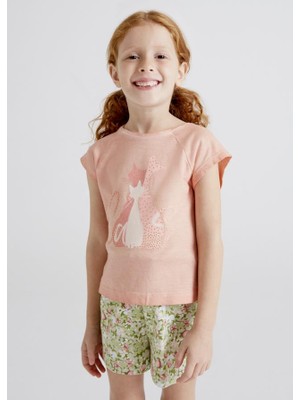 Mayoral Mayoral-Kız ÇOCUK-T-SHIRT-SS22-M3043