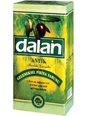 Dalan Antik Zeytin Yağlı Geleneksel Yeşil Kalıp Sabun 180 Gr X 5 Li