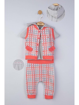 Tongs 4127 Bebek Erkek Takım Tongs - Gıri - 18-24 Ay