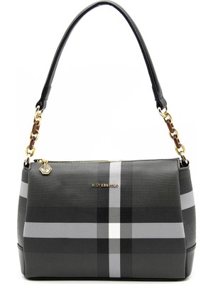 Silver Polo Silver  Polo Kadın Çapraz Çanta Siyah - Siyah NV910