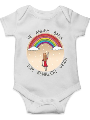 Tuğba Baby Annem Tüm Renkler - Bebek Body