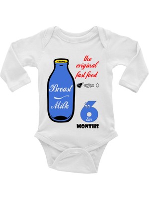 Tuğba Baby 6 Aylık - Bebeğimin Ayları - 6 Aylık Bebek Body
