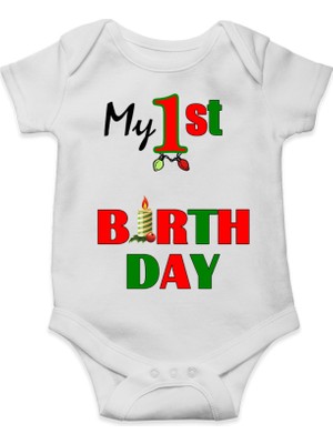 Tuğba Baby 1 Yaş Doğum Günü - Doğum Günü Body
