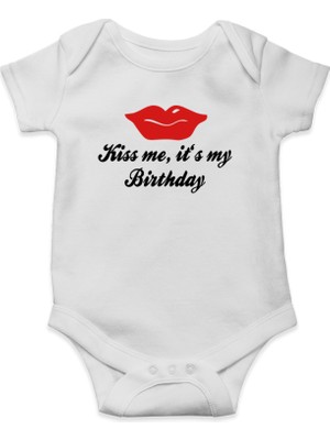 Tuğba Baby Kiss Me - Doğum Günü Body