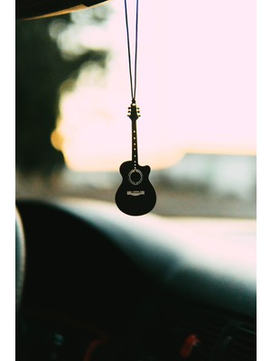 Mufamet Metal Gitar Dikiz Aynası Süsü Oto Aksesuar