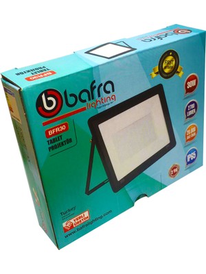 Bafra 30 Watt Tablet Projektör 2700 Lumen Beyaz Işık IP65