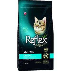 Plus Sterilised Somonlu Kısırlaştırılmış Kedi Maması 1,5 kg