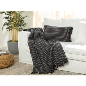 English Home Reverie Pamuk Dokuma Koltuk Şalı 130 x 170 cm Antrasit