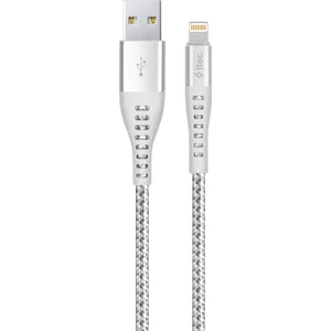 Extremecable Ekstra Dayanıklı Lightning Iphone Şarj Kablosu 150CM Gümüş