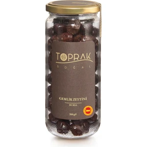 Toprak Doğal Sele Zeytini 300 G Gemlik Sele Siyah Zeytin - Gemlik Siyah Zeytin