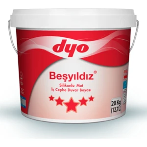 Beşyıldız Silikonlu Mat Iç Cephe Duvar Boyası