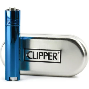 Kişiye Özel Lacivert Renk Clipper Çakmak
