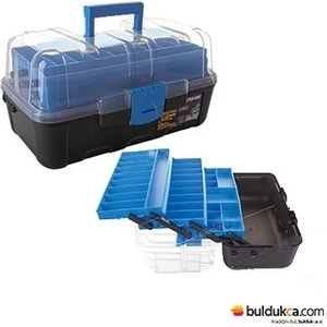 Super-Bag 16 Inç 3 Raflı Balıkçı Alet Takım Çantası ASR-5038