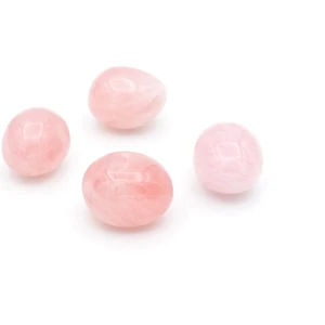 Haki̇ki̇ Tamburlu Doğal Pembe Kuvars Kaya Parçasi 003