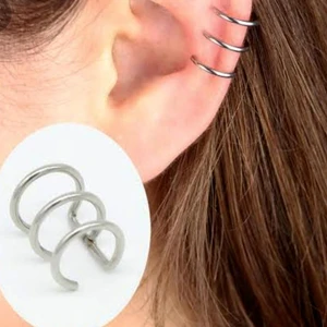 Afillix Concept Fake Kıkırdak Çelik Küpe Piercing