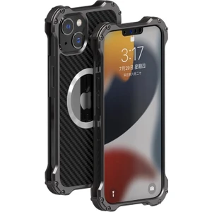 iPhone 13 Için Magsafe Şarjlı Alüminyum Alaşımlı Telefon Kılıfı - Gri  (Yurt Dışından)