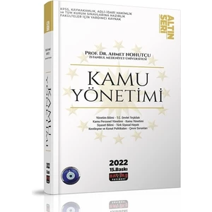 Savaş Yayınevi Kamu Yönetimi Konu Anlatımı Altın Seri (Ciltli)