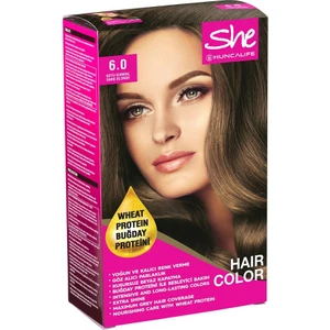 She Natural Color Saç Boyası 6.0 Koyu Kumral