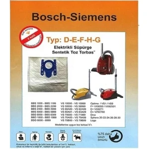 Bosch Logo Bez Toz Torbası 20 Adet - Micro Filtre  -