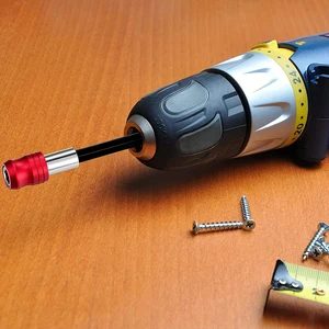 Hızlı Vidalama Adaptörü Altıgen 1/4 Hex Bits Aparatı Şaftlı Manyetik Tornavida Ucu Matkap Bit Tutucu