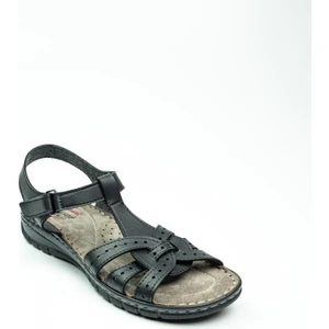 158589 Siyah Kadın Comfort Sandalet