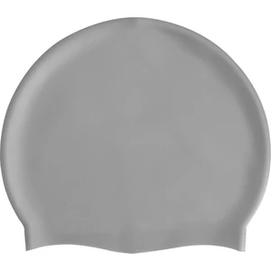 Yüzücü Bonesi Gri Silikon Düz Renk Esnek Bone