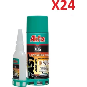 705 Mdf Kit Universal Hızlı Yapıştırıcı 200 ml + 50 gr (1 Koli - 24 Adet)