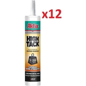 High Tack Yüksek Tutunma Genel Amaçlı Montaj Yapıştırıcı 290 ml (1 Koli - 12 Adet)