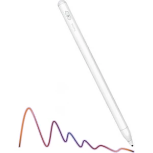 Apple iPad 10.2 2021 (9.nesil) Uyumlu Eğime Göre Çizgi Kalınlığı Değişen Şarjlı Dokunmatik Ekran Kalemi Stylus Pen