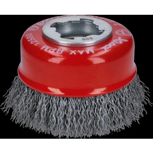 Bosch - X-Lock - Clean Serisi Metal Için Saçaklı Tel Fırça 75*0,3 mm