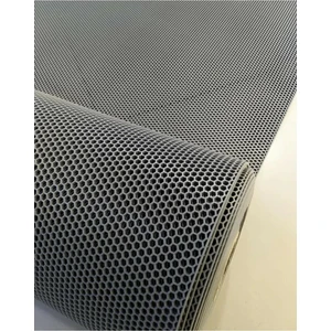 Gri Zmat Paspas Kaydırmaz Havuz Kenarı Paspası Yolluk Petek Pvc Iç - Dış Mekan Islak Zemin Kaymaz