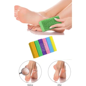 Cilt Topuk Topuk Ponza Taşı Peeling Doğal Ayak Bakımı 3 Adet