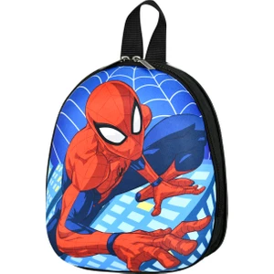 Nuya Accessory 3D Kabartmalı Anaokulu Kreş ve Günlük Kullanım Çantası Örümcek Adam Sırt Çantası 2-6 Yaş