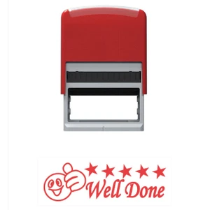 Baskı Life Well Done Öğretmen Kaşesi Kırmızı