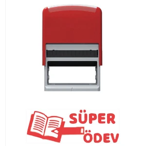 Baskı Life Süper Ödev Öğretmen Kaşesi Kırmızı
