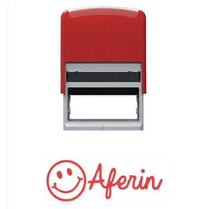 Baskı Life Aferin Öğretmen Kaşesi Kırmızı
