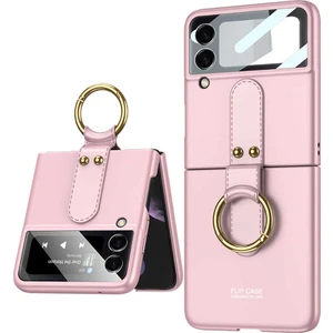 Samsung Galaxy Z Flip 3 Kılıf Flip Ring Kıpta Kapak
